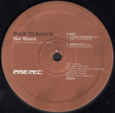 Back To Basics - Nur Shans