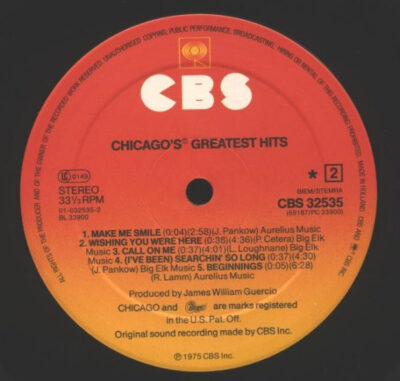 Chicago - Chicago's Greatest Hits