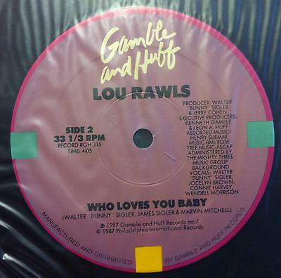 Lou Rawls - When Love Walked In The Floor (Hurt Walked Out The Other)