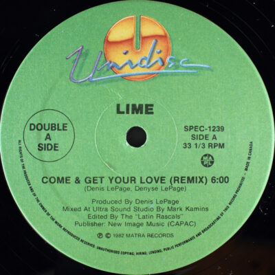 Lime  - Come And Get Your Love (Remix) / Your Love (Remix)