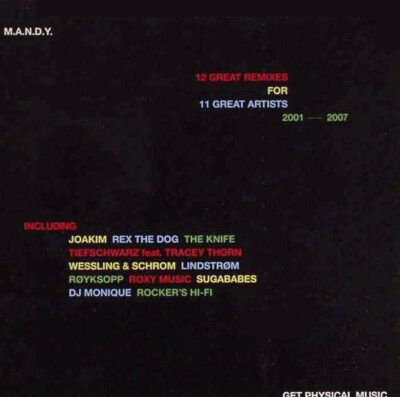 M.A.N.D.Y. - 12 Great Remixes For 11 Great Artists, 2001-2007 - Various