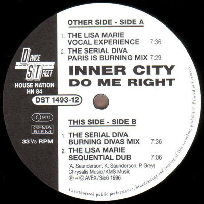 Inner City - Do Me Right