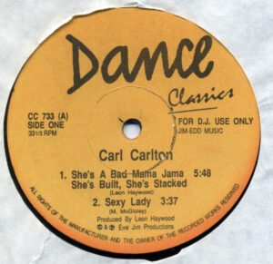 Carl Carlton / Surface - She's A Bad Mama Jama She's Build, She's Stacked / Fallin In Love