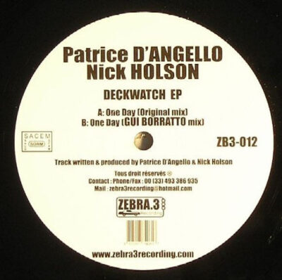 Patrice D'Angello & Nick Holson - Deckwatch EP