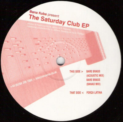 Bana Kuba - The Saturday Club EP