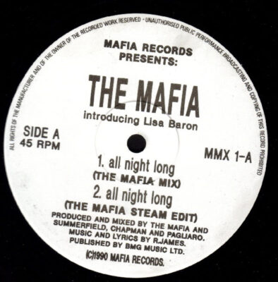 Mafia, The Introducing Lisa Baron - All Night Long