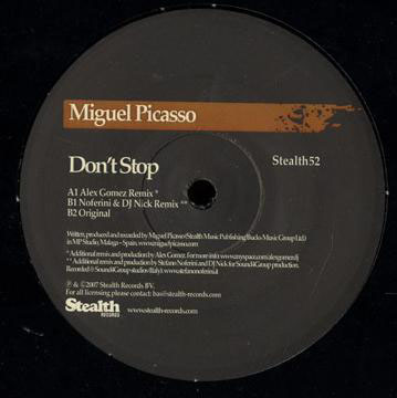 Miguel Picasso - Don't Stop