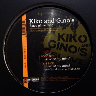 Kiko And Gino's - Slave Of My Mind