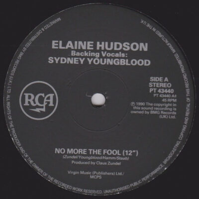 Elaine Hudson - No More The Fool