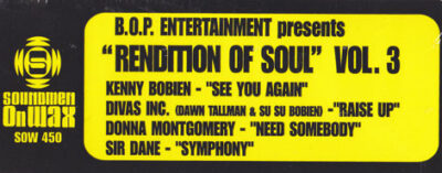 B.O.P. Entertainment - "Rendition Of Soul" Vol. 3