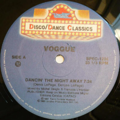 Voggue - Dancin' The Night Away / Love Buzz