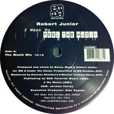 Robert Junior - I Want To Feel The Muzik