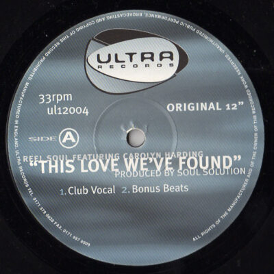 Reel Soul Featuring Carolyn Harding - This Love We've Found