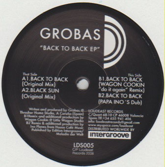 Grobas - Back To Back EP