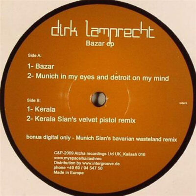 Dirk Lamprecht - Bazar EP