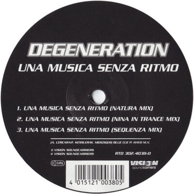 Degeneration - Una Musica Senza Ritmo
