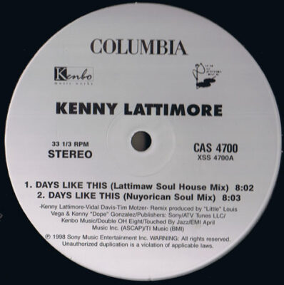 Kenny Lattimore - Days Like This