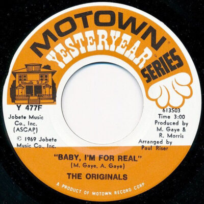 The Originals ‎– Baby I'm For Real / The Bells