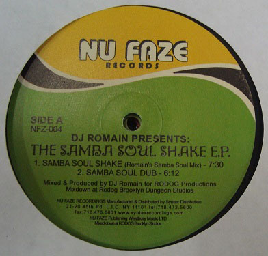 DJ Romain - The Samba Soul Shake EP