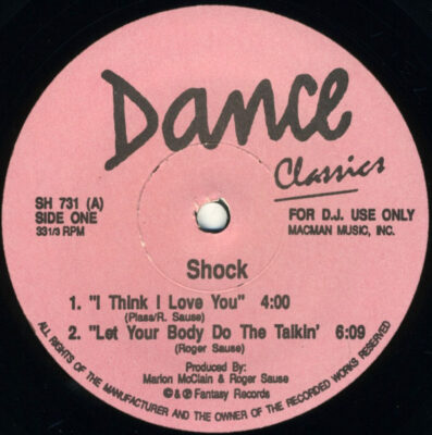 Shock / Goldie Alexander - I Think I Love You / Let Your Body Do The Talkin&apos; / Show You My Love