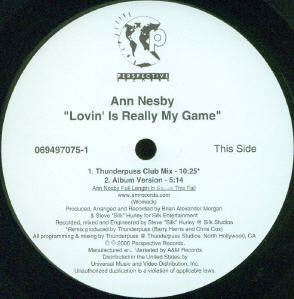 Ann Nesby - Lovin' Is Really My Game