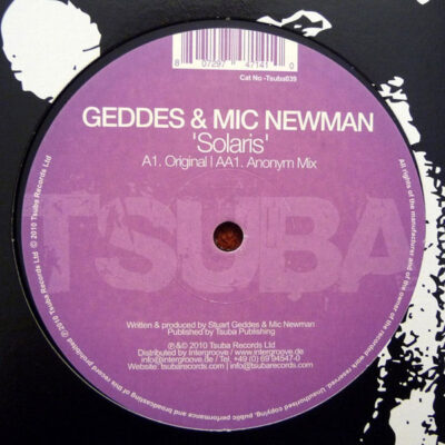 Geddes & Mic Newman - Solaris