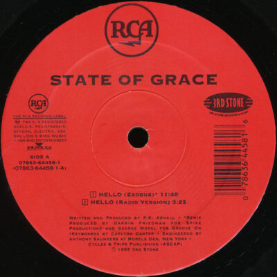 State Of Grace - Hello