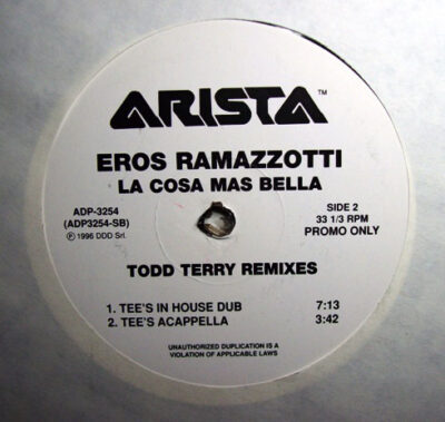 Eros Ramazzotti - La Cosa Más Bella (Remix)