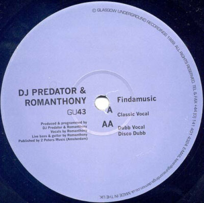 DJ Predator & Romanthony - Findamusic