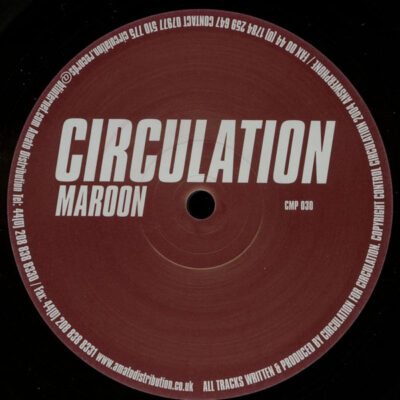 Circulation - Maroon