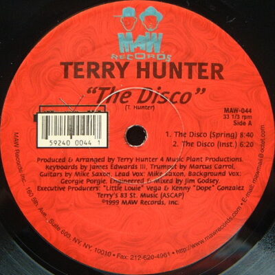 Terry Hunter - The Disco / Sweet Music