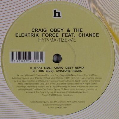 Craig Obey & Elektrik Force, The - Hyp-Ma-Tize-Me