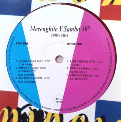 Various - Merenghite Y Samba 40