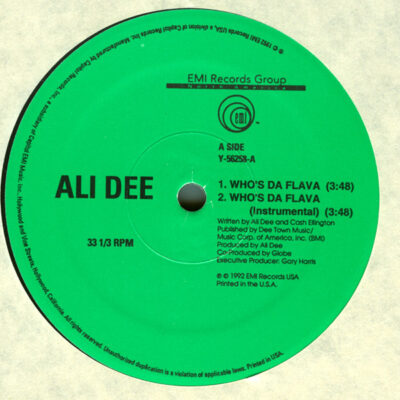 Ali Dee - Who's Da Flava