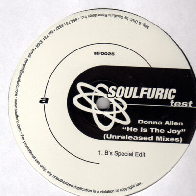 Donna Allen - He Is The Joy (Unreleased Mixes)