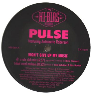Pulse - Won't Give Up My Music