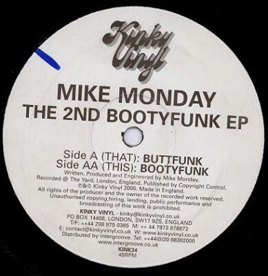 Mike Monday - 2nd Bootyfunk EP