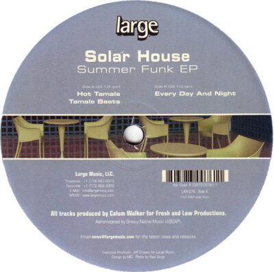 Solar House - Summer Funk EP