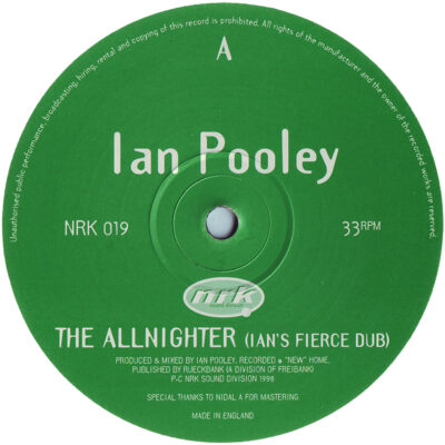 Ian Pooley - The Allnighter EP