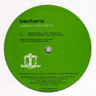 Beckers - Colour Me Blind