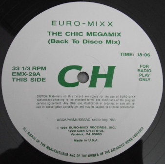 Chic / Earth, Wind & Fire - The Chic Megamix (Back To Disco Mix) / Earth, Wind & Fire (Back To Soul Mix)