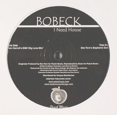 Bobeck - I Need House