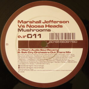 Marshall Jefferson vs. Noosa Heads - Mushrooms