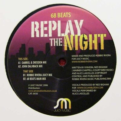68 Beats - Replay The Night LP - VINYL - CD
