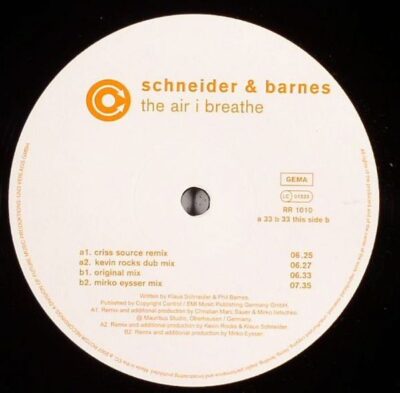 Schneider & Barnes - The Air I Breathe