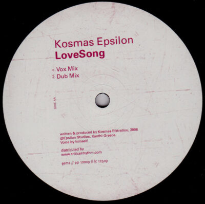 Kosmas Epsilon - Love Song