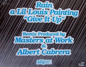 Rain A Lil Louis Painting - Give It Up