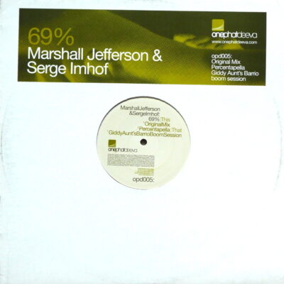 Marshall Jefferson & Serge Imhof - 0.69