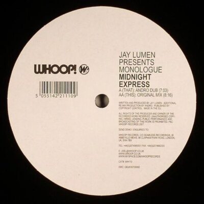Jay Lumen Presents Monologue - Midnight Express