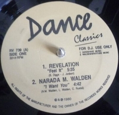 Revelation / Narada M. Walden / Maxine Singleton - Feel It / I Want You / You Can't Run From Love
